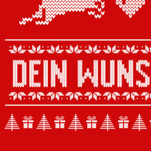 Lade das Bild in den Galerie-Viewer, Lady T-Shirt XMAS + deinem Wunschtext, verschiedene Farben
